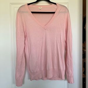Pink Jcrew neck